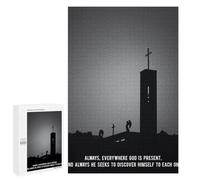 Jigsaw for Teenagerss 1000 PCS Christ Quote to Remember 2 Adult Jigsaw Puzzle Brain Teaser Game Perfect Decoration Fun at Home Activities, 1000 PCS