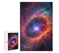 Jigsaw for Teenagerss 1000 PCS Cosmic Whirlpool Teenagers Puzzles Relaxing Games Pattern Assembly Unique Birthday And Xmas Gifts 1000 PCS