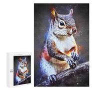 Jigsaw for Teenagerss 1000 PCS Cute Squirrel Teenagers Puzzles Relaxing Games Pattern Assembly Unique Birthday And Xmas Gifts 1000 PCS
