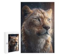 Jigsaw for Teenagerss 1000 PCS Liger in The Rain Puzzles for Adults Relax Games Analysis And Logic Fun at Home Activities, 1000 PCS