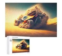 Jigsaw for Teenagerss 1000 PCS Off-Road Adventure in The Desert Puzzles for Adults Relax Games Analysis And Logic Fun at Home Activities, 1000 PCS