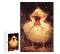 Jigsaw for Teenagerss 1000 PCS Surprised Duckling Painting Adult Jigsaw Puzzle Brain Teaser Game Perfect Decoration Fun at Home Activities, 1000 PCS