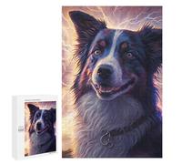 Jigsaw for Teenagerss 1000 PCS Thunderstorm Dog Portrait -1 Puzzles for Adults Relax Games Analysis And Logic Fun at Home Activities, 1000 PCS