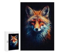 Jigsaw for Teenagerss 300 PCS Fox Animals Puzzles for Adults Relax Games Analysis And Logic Fun at Home Activities, 300 PCS