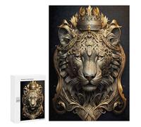 Jigsaw for Teenagerss 300 PCS Majestic Monarch Tiger Adult Jigsaw Puzzle Toy Wall Decor Precision Cutting Challenging Game Gifts 300 PCS