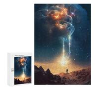 Jigsaw for Teenagerss 300 PCS Nebula Discovery Adult Jigsaw Puzzle Brain Teaser Game Perfect Decoration Fun at Home Activities, 300 PCS