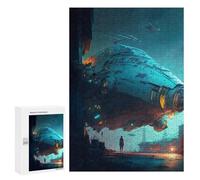 Jigsaw for Teenagerss 300 PCS Space Station Odyssey -3 Adult Jigsaw Puzzle Brain Teaser Game Perfect Decoration Fun at Home Activities, 300 PCS