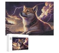 Jigsaw for Teenagerss 300 PCS Thundering Canine Majesty -20 Adult Jigsaw Puzzle Relaxing Games Home Decoration Unique Birthday And Xmas Gifts 300 PCS