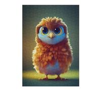 Jigsaw for Teenagerss 38x26cm/1000pcs Charming Little Bird Illustration Jigsaw for Adults Hands-on Game Difficult Challenge Challenging Game Gifts 38x26cm/1000pcs
