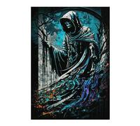 Jigsaw for Teenagerss 38x26cm/1000pcs Death's Serene Presence Jigsaw for Adults DIY Toys Difficult Challenge Christmas Birthday Gifts 38x26cm/1000pcs