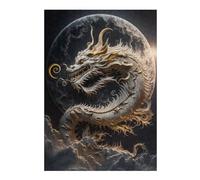Jigsaw for Teenagerss 38x26cm/1000pcs Dragon Moon Mythology -3 Jigsaw for Adults DIY Toys Difficult Challenge Christmas Birthday Gifts 38x26cm/1000pcs