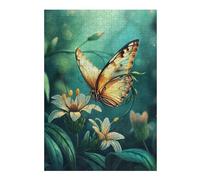 Jigsaw for Teenagerss 38x26cm/1000pcs Natural Butterfly Jigsaw for Adults Hands-on Game Difficult Challenge Challenging Game Gifts 38x26cm/1000pcs
