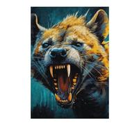 Jigsaw for Teenagerss 38x26cm/1000pcs Wild Canine Roar Jigsaw for Adults DIY Toys Difficult Challenge Christmas Birthday Gifts 38x26cm/1000pcs