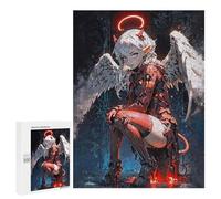 Jigsaw for Teenagerss 500 PCS Angelic Duality Adult Jigsaw Puzzle Brain Teaser Game Perfect Decoration Fun at Home Activities, 500 PCS