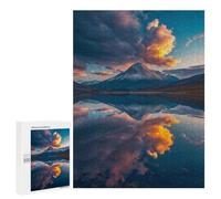 Jigsaw for Teenagerss 500 PCS Reflected Mountain Majesty Jigsaws for Adults Relaxing Games For Family Fun Christmas Birthday Gifts 500 PCS
