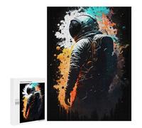 Jigsaw for Teenagerss 500 PCS Splatter Astronomy Puzzle for Adults Relax Games But Fun And Humorous Unique Birthday And Xmas Gifts 500 PCS