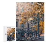 Jigsaw for Teenagerss 500 PCS Sunlight In Paris Adult Jigsaw Puzzle Brain Teaser Game Perfect Decoration Fun at Home Activities, 500 PCS