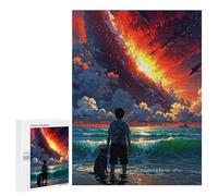 Jigsaw for Teenagerss 500 PCS The Last Sunset Puzzle for Adults Relax Games But Fun And Humorous Unique Birthday And Xmas Gifts 500 PCS
