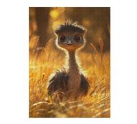 Jigsaw for Teenagerss 52x38cm/1000pcs Cute Ostrich Chick Jigsaw for Adults Hands-on Game Difficult Challenge Challenging Game Gifts 52x38cm/1000pcs