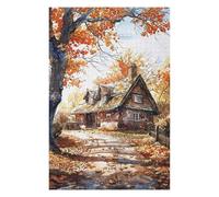 Jigsaw for Teenagerss 75x50cm/1000pcs Autumn Homestead Jigsaw for Adults Hands-on Game Difficult Challenge Challenging Game Gifts 75x50cm/1000pcs
