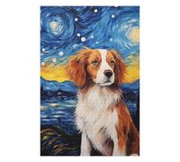 Jigsaw for Teenagerss 75x50cm/1000pcs Dutch Kooikerhondje Jigsaw for Adults Hands-on Game Difficult Challenge Challenging Game Gifts 75x50cm/1000pcs