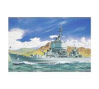 Jigsaw for Teenagerss 75x50cm/1000pcs Long Beach CGN9 Cruiser Puzzle for Adults Fun Games Precision Cutting Unique Birthday And Xmas Gifts 75x50cm/1000pcs