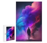 Jigsaw for Teenagerss1000 PCS Colorful Clouds A Mystical Journey Puzzles for Adults Relaxing Games Wall Decoration Unique Birthday And Gifts 1000 PCS