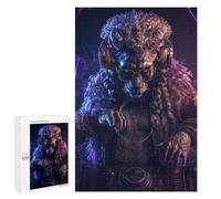Jigsaw for Teenagerss1000 PCS DJ Lion Beyond Reality Puzzles for Adults Relaxing Games Wall Decoration Unique Birthday And Gifts 1000 PCS