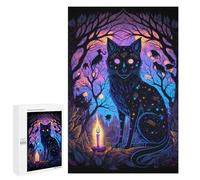 Jigsaw for Teenagerss1000 PCS Enchanted Forest Whiskers -2 Puzzles for Adults Hands-on Game Enhance Memory Unique Birthday And Gifts 1000 PCS