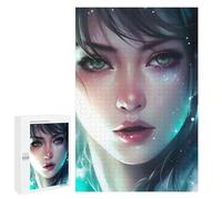 Jigsaw for Teenagerss1000 PCS Enchanted Gaze Portrait Puzzles for Adults Hands-on Game Enhance Memory Unique Birthday And Gifts 1000 PCS