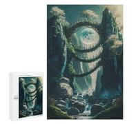 Jigsaw for Teenagerss1000 PCS Enchanted Moonlit Bridge Puzzles for Adults Relaxing Games Wall Decoration Unique Birthday And Gifts 1000 PCS