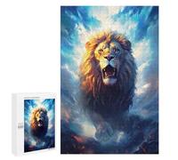 Jigsaw for Teenagerss1000 PCS Lion Roar Puzzle for Adults Fun Games Difficult Challenge Deal As Gifts for The Whole Family 1000 PCS
