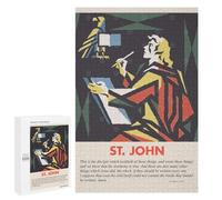 Jigsaw for Teenagerss1000 PCS ST JOHN Puzzles for Adults Hands-on Game Enhance Memory Unique Birthday And Gifts 1000 PCS