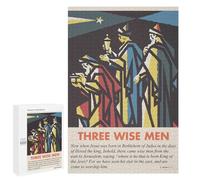 Jigsaw for Teenagerss1000 PCS THREE WISE MEN Adult Puzzles Relaxing Games Difficult Challenge Unique Birthday And Gifts 1000 PCS