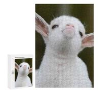 Jigsaw for Teenagerss300 PCS Baby Animal Goat Puzzle for Adults Fun Games Difficult Challenge Deal As Gifts for The Whole Family 300 PCS
