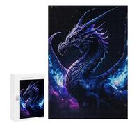 Jigsaw for Teenagerss300 PCS Black Magic Dragon Puzzle for Adults Fun Games Difficult Challenge Deal As Gifts for The Whole Family 300 PCS
