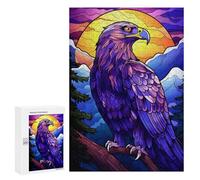 Jigsaw for Teenagerss300 PCS Eagle In The Wild Abstract Puzzle for Adults Fun Games Difficult Challenge Deal As Gifts for The Whole Family 300 PCS