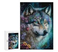 Jigsaw for Teenagerss300 PCS Enchanted Wolf Portrait -11 Puzzles for Adults Hands-on Game Enhance Memory Unique Birthday And Gifts 300 PCS