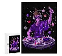 Jigsaw for Teenagerss300 PCS Galactic DJ Puzzles for Adults Hands-on Game Enhance Memory Unique Birthday And Gifts 300 PCS