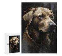 Jigsaw for Teenagerss300 PCS Labrador Retriever Dog Puzzle for Adults Fun Games Difficult Challenge Deal As Gifts for The Whole Family 300 PCS