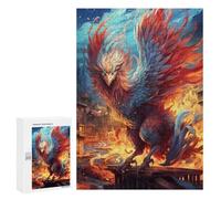 Jigsaw for Teenagerss300 PCS Phoenix Rising Mythical Artwork -1 Puzzles for Adults Relaxing Games Wall Decoration Unique Birthday And Gifts 300 PCS