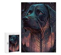 Jigsaw for Teenagerss300 PCS Rottweiler Dog Puzzle for Adults Fun Games Difficult Challenge Deal As Gifts for The Whole Family 300 PCS