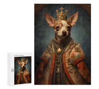 Jigsaw for Teenagerss300 PCS Royal Canine Portrait Puzzles for Adults Hands-on Game Enhance Memory Unique Birthday And Gifts 300 PCS