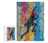 Jigsaw for Teenagerss300 PCS Urban Wall Climb Puzzle for Adults Fun Games Difficult Challenge Deal As Gifts for The Whole Family 300 PCS