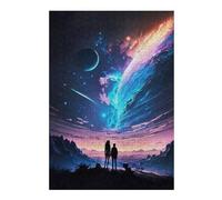 Jigsaw for Teenagerss38x26cm/1000pcs Couple Galactic Horizons Adult Jigsaw Puzzle Relax Games Difficult Challenge for Birthday, Chrismas 38x26cm/1000pcs