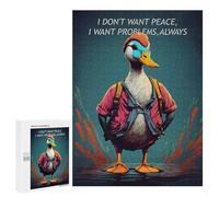 Jigsaw for Teenagerss500 PCS A Cute Duck Pot Belly Puzzle for Adults Fun Games Difficult Challenge Deal As Gifts for The Whole Family 500 PCS