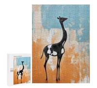 Jigsaw for Teenagerss500 PCS Abstract Camel in Black Puzzles for Adults Relaxing Games Wall Decoration Unique Birthday And Gifts 500 PCS