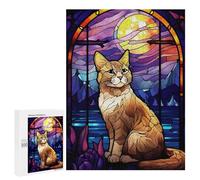Jigsaw for Teenagerss500 PCS Abstract Japanese Bobtail Puzzle for Adults Fun Games Difficult Challenge Deal As Gifts for The Whole Family 500 PCS