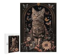 Jigsaw for Teenagerss500 PCS American Shorthair Puzzles for Adults Hands-on Game Enhance Memory Unique Birthday And Gifts 500 PCS