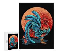 Jigsaw for Teenagerss500 PCS Beautiful Rooster Puzzles for Adults Relaxing Games Wall Decoration Unique Birthday And Gifts 500 PCS